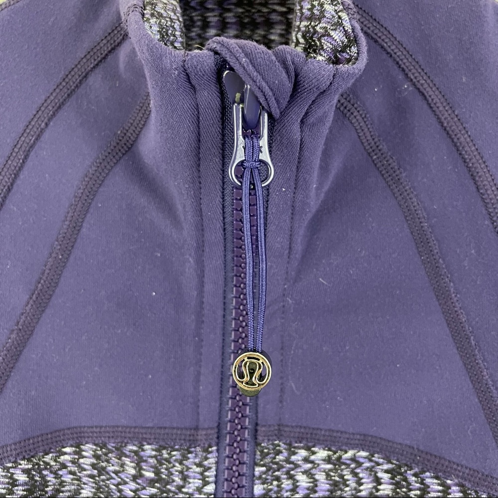 LULULEMON Dense Purple Ziggy Wee Caspian Define Jacket - Picture 5 of 15